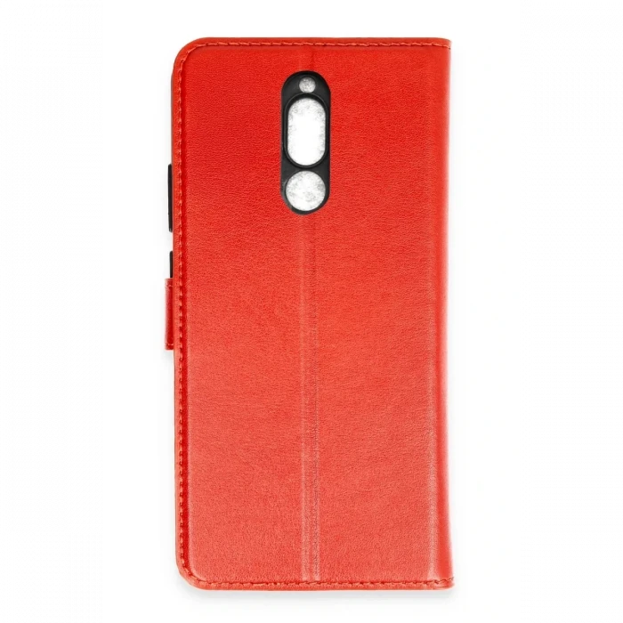 Newface Xiaomi Mi 8 Trend S Plus Kapaklı Kılıf - Kırmızı