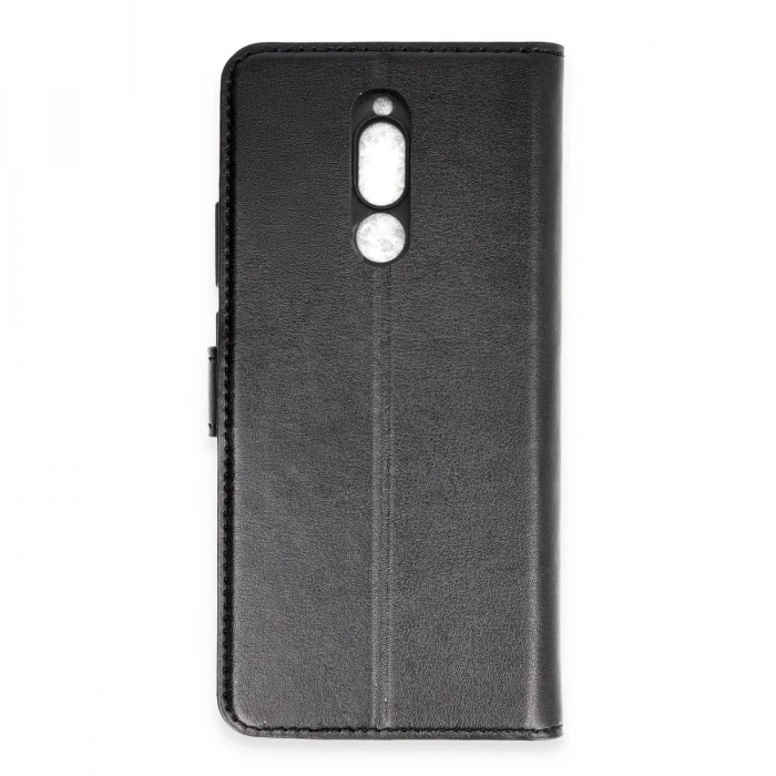Newface Xiaomi Mi 8 Trend S Plus Kapaklı Kılıf - Siyah