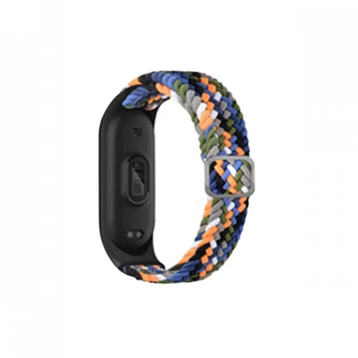Newface Xiaomi Mi Band 4 Star Kordon - Gri-Turuncu