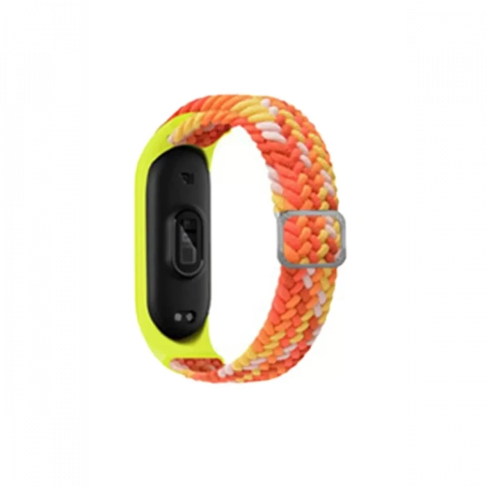 Newface Xiaomi Mi Band 4 Star Kordon - Turuncu-Sarı