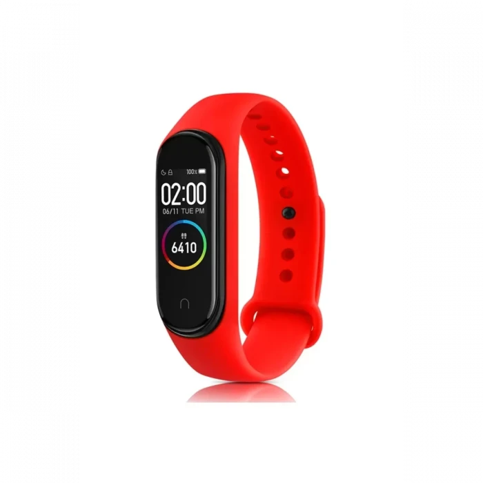 Newface Xiaomi Mi Band 6 Klasik Kordon - Kırmızı