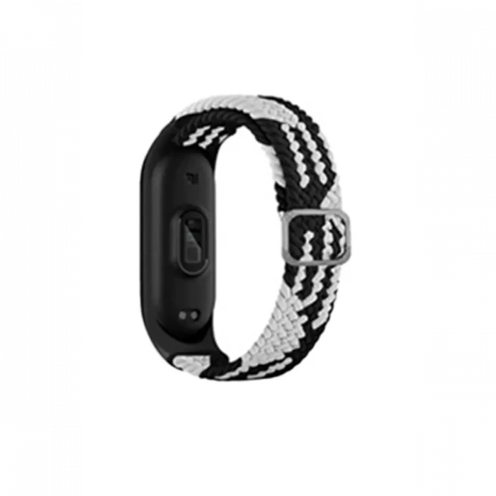 Newface Xiaomi Mi Band 6 Star Kordon - Siyah-Beyaz