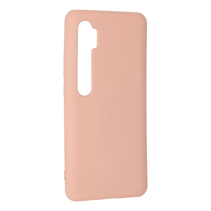 Newface Xiaomi Mi Note 10 Lite Kılıf Nano içi Kadife Silikon - Pudra