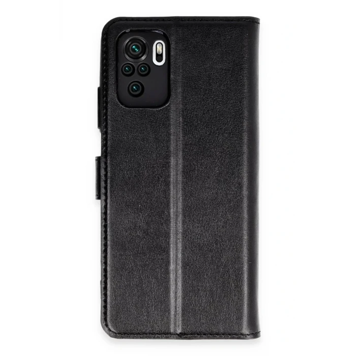 Newface Xiaomi Mi Note 10 Trend S Plus Kapaklı Kılıf - Siyah