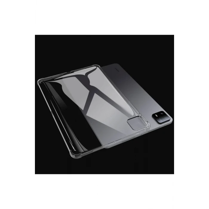 Newface Xiaomi Pad 6 Kılıf Anti Shock Tablet Silikon - Şeffaf