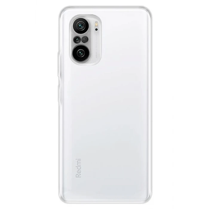 Newface Xiaomi Poco F3 Kılıf Lüx Şeffaf Silikon