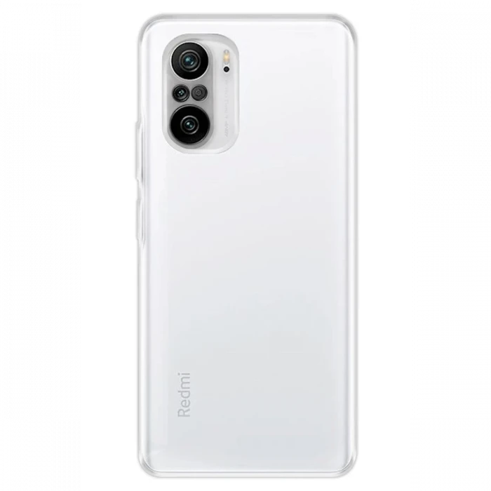 Newface Xiaomi Poco F3 Kılıf Lüx Şeffaf Silikon