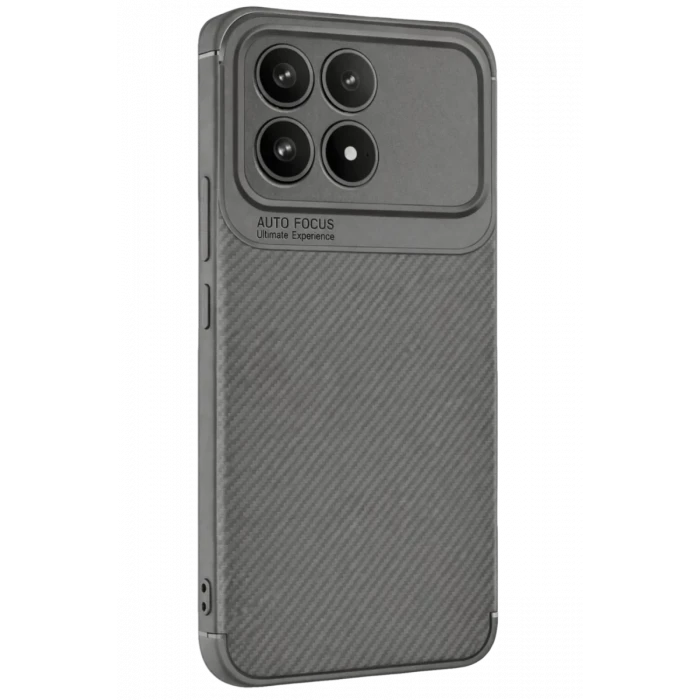 Newface Xiaomi Poco F8 Pro Auto Focus Karbon Kapak - Gri