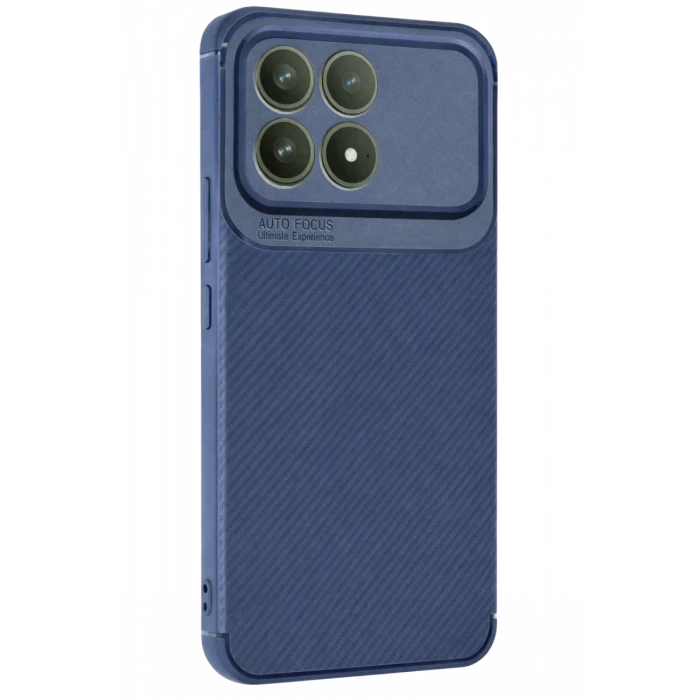 Newface Xiaomi Poco F8 Pro Auto Focus Karbon Kapak - Lacivert