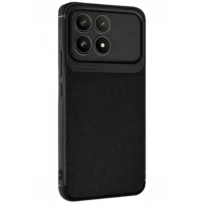 Newface Xiaomi Poco F8 Pro Auto Focus Karbon Kapak - Siyah