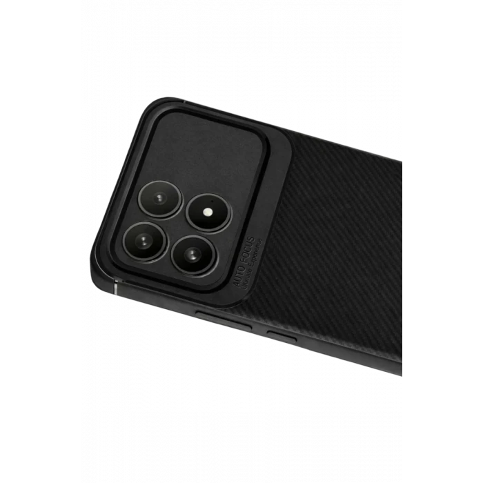 Newface Xiaomi Poco F8 Pro Auto Focus Karbon Kapak - Siyah
