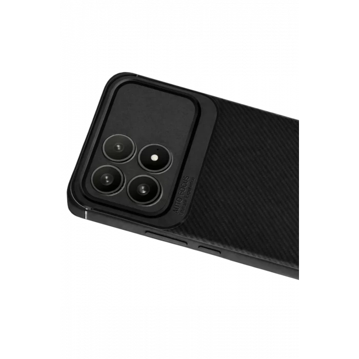 Newface Xiaomi Poco F8 Pro Auto Focus Karbon Kapak - Siyah