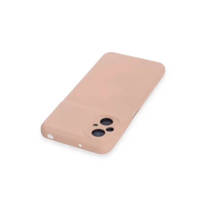 Newface Xiaomi Poco M5 Kılıf Nano içi Kadife Silikon - Pudra