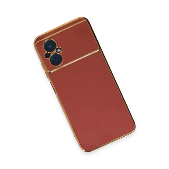 Newface Xiaomi Poco M5 Kılıf Volet Silikon - Kırmızı