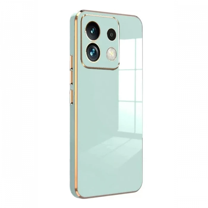 Newface Xiaomi Poco M6 Pro 4G Kılıf Volet Silikon - Açık Yeşil
