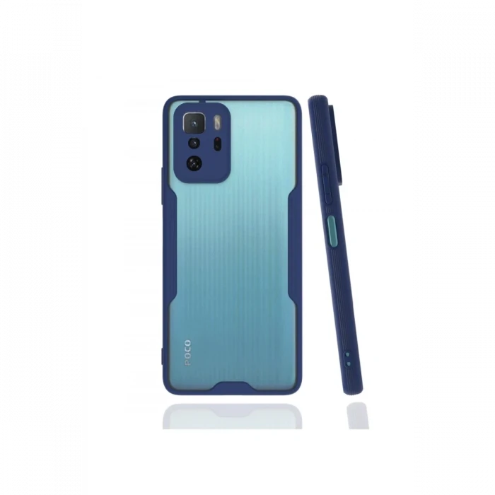 Newface Xiaomi Poco X3 GT Kılıf Platin Silikon - Lacivert
