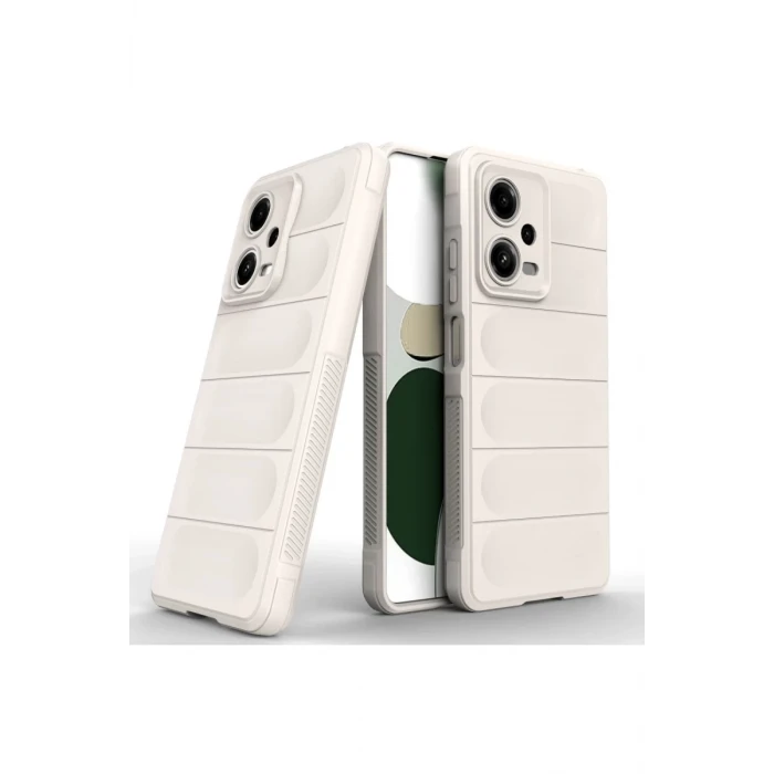 Newface Xiaomi Poco X5 5G Kılıf Optimum Silikon - Krem
