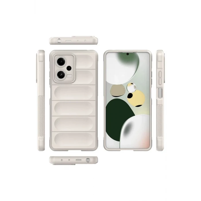 Newface Xiaomi Poco X5 5G Kılıf Optimum Silikon - Krem