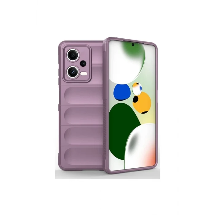 Newface Xiaomi Poco X5 5G Kılıf Optimum Silikon - Mor