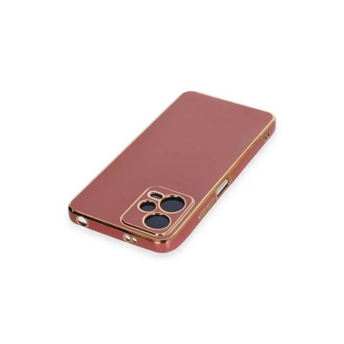 Newface Xiaomi Poco X5 5G Kılıf Volet Silikon - Kırmızı
