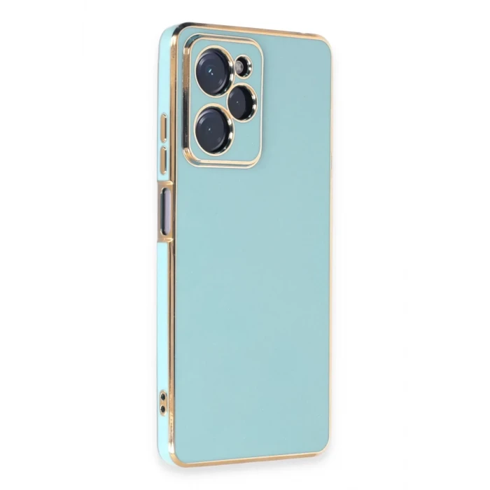Newface Xiaomi Poco X5 Pro 5G Kılıf Volet Silikon - Açık Yeşil