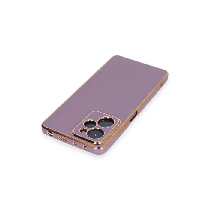 Newface Xiaomi Poco X5 Pro 5G Kılıf Volet Silikon - Mor