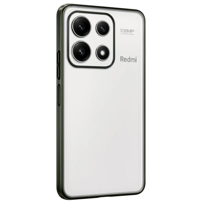 Newface Xiaomi Poco X6 Pro Kılıf Razer Lensli Silikon - Yeşil