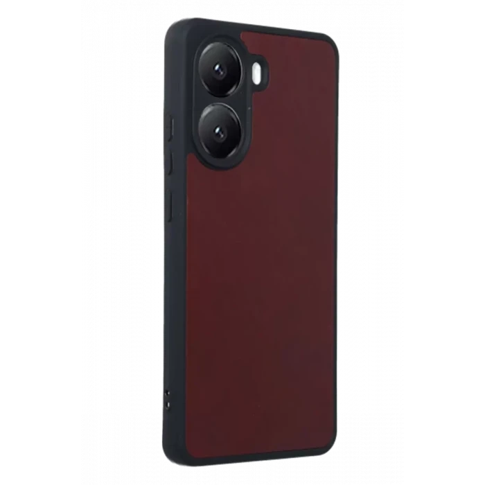 Newface Xiaomi Poco X7 Pro Kılıf Aras Deri Kapak - Bordo