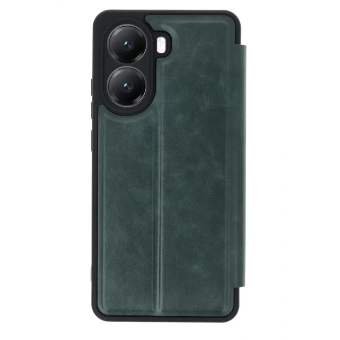 Newface Xiaomi Poco X7 Pro Kılıf Flip Cover - Koyu Yeşil