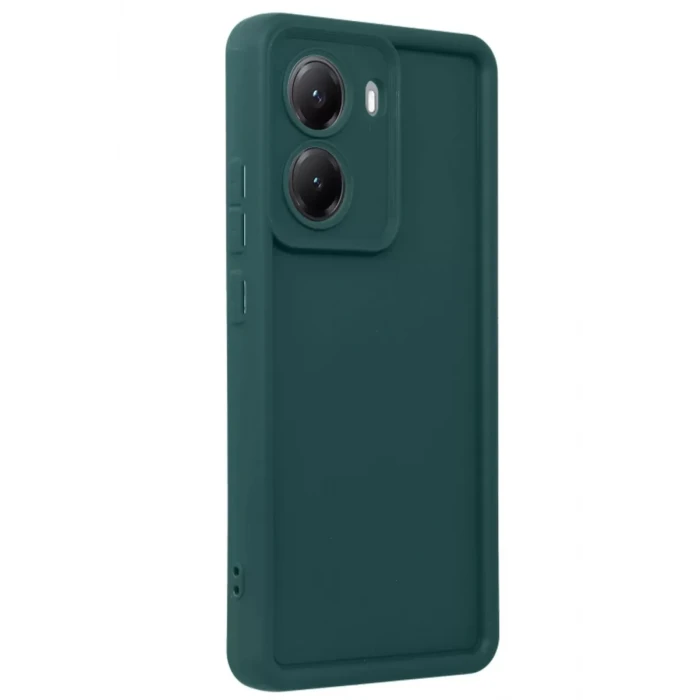 Newface Xiaomi Poco X7 Pro Viera Silikon - Koyu Yeşil