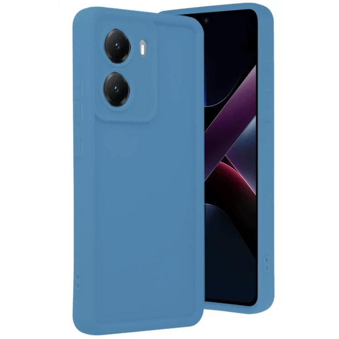 Newface Xiaomi Poco X7 Pro Viera Silikon - Mavi