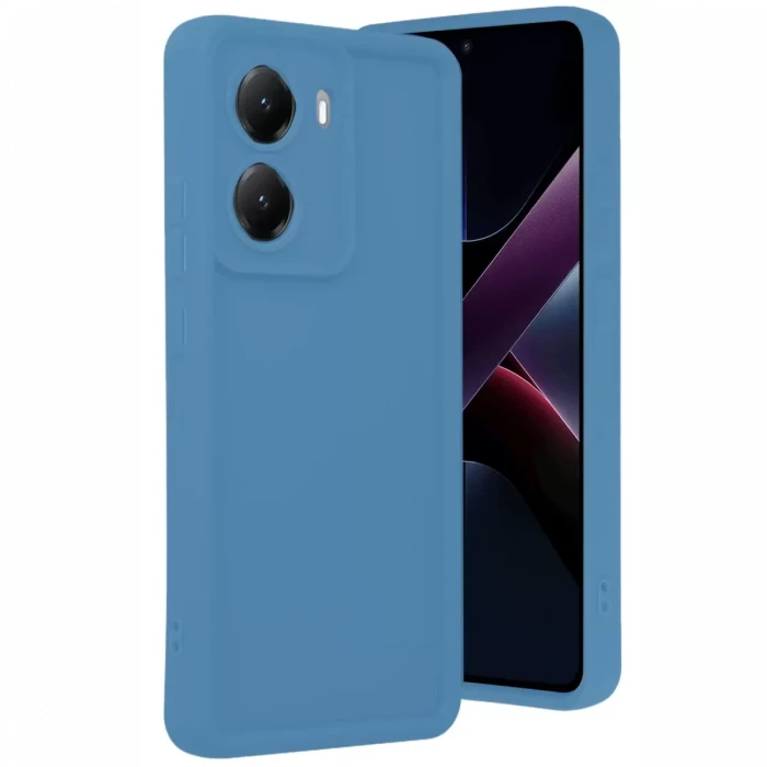 Newface Xiaomi Poco X7 Pro Viera Silikon - Mavi