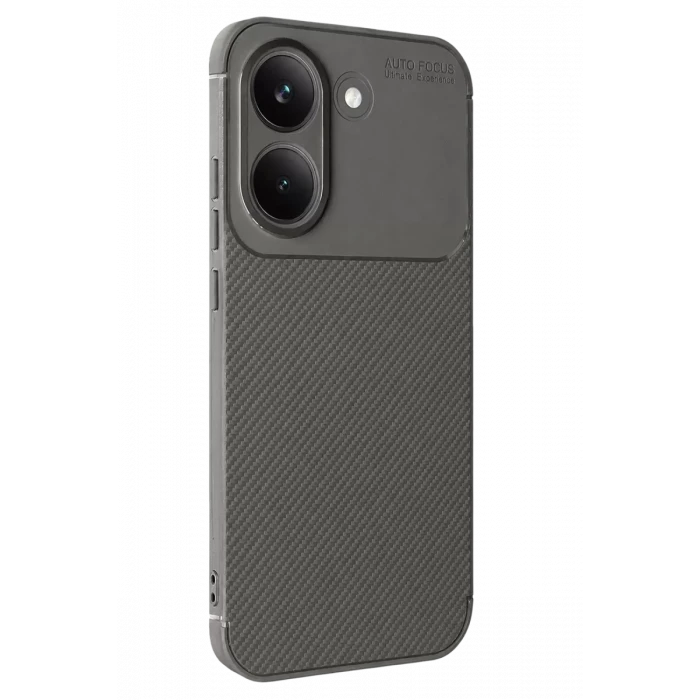Newface Xiaomi Poco X8 Pro Auto Focus Karbon Kapak - Gri