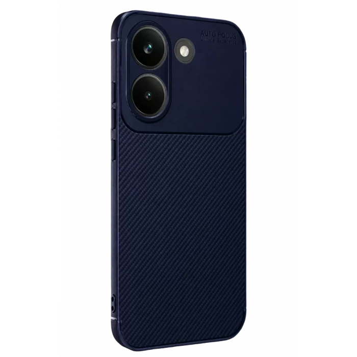 Newface Xiaomi Poco X8 Pro Auto Focus Karbon Kapak - Lacivert