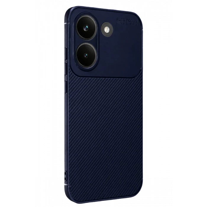 Newface Xiaomi Poco X8 Pro Auto Focus Karbon Kapak - Lacivert