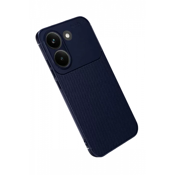 Newface Xiaomi Poco X8 Pro Auto Focus Karbon Kapak - Lacivert