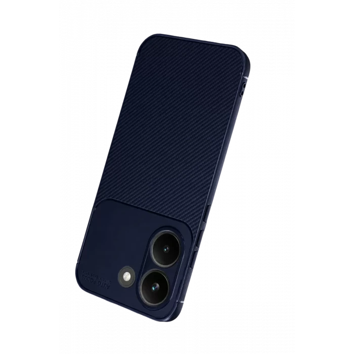 Newface Xiaomi Poco X8 Pro Auto Focus Karbon Kapak - Lacivert