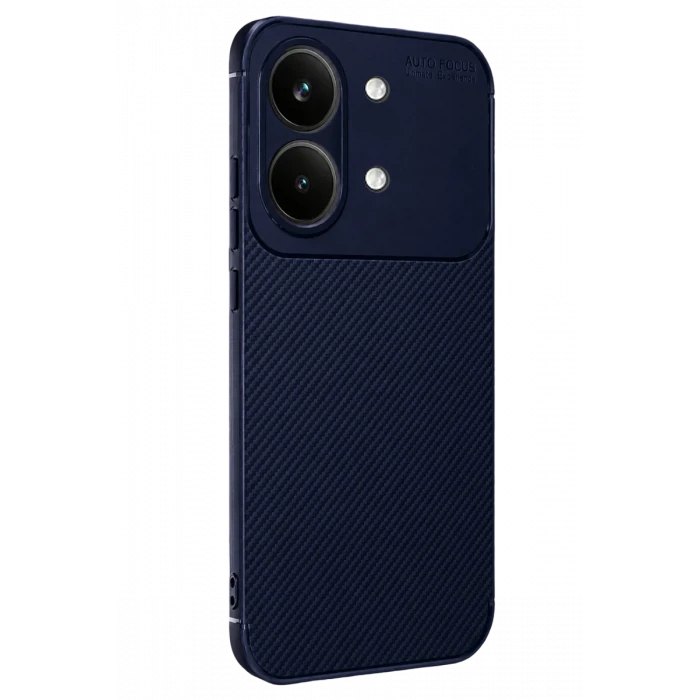 Newface Xiaomi Poco X8 Pro Max Auto Focus Karbon Kapak - Lacivert