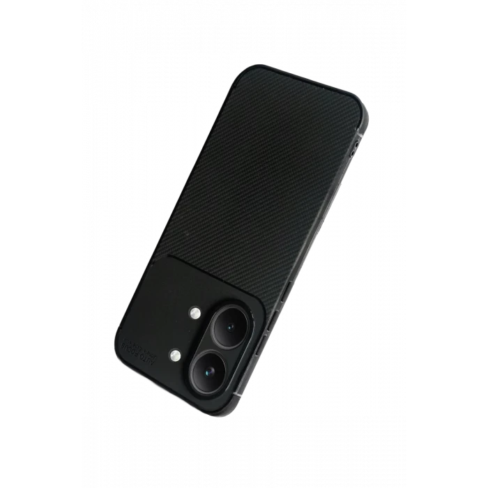 Newface Xiaomi Poco X8 Pro Max Auto Focus Karbon Kapak - Siyah