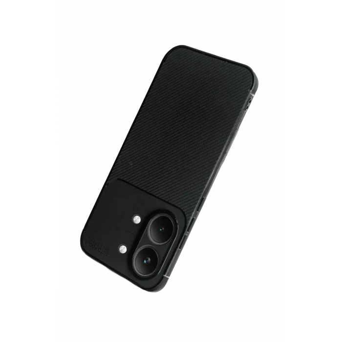 Newface Xiaomi Poco X8 Pro Max Auto Focus Karbon Kapak - Siyah