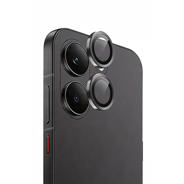 Newface Xiaomi Poco X8 Pro Raze Metal Kamera Lens - Siyah