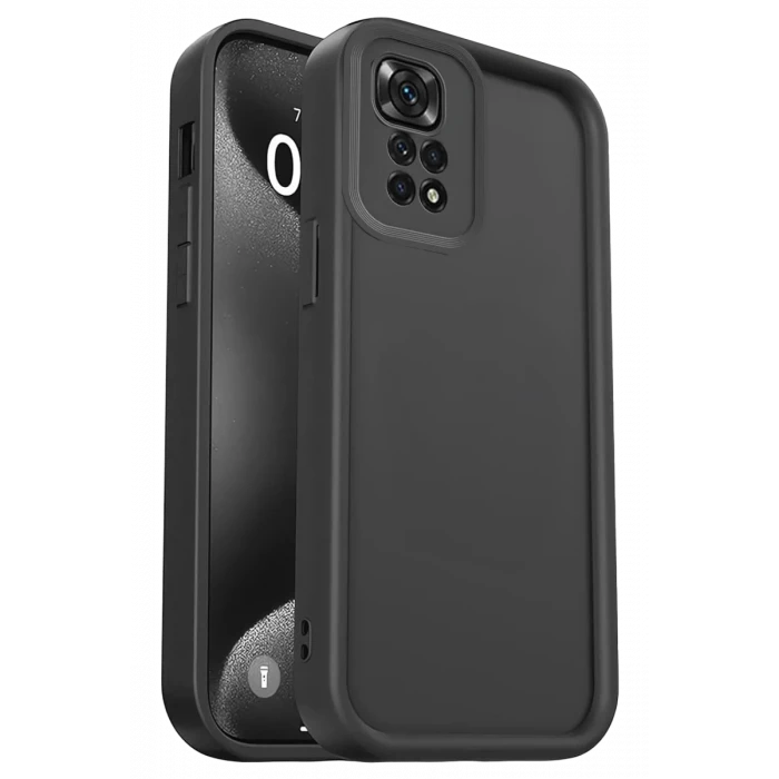 Newface Xiaomi Redmi 10 2022 Kılıf Viera Silikon - Siyah