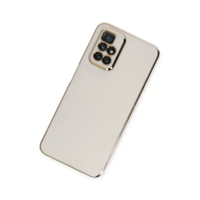 Newface Xiaomi Redmi 10 2022 Kılıf Volet Silikon - Beyaz