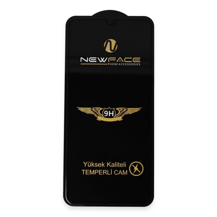 Newface Xiaomi Redmi 10C 3D Antistatik Cam Ekran Koruyucu
