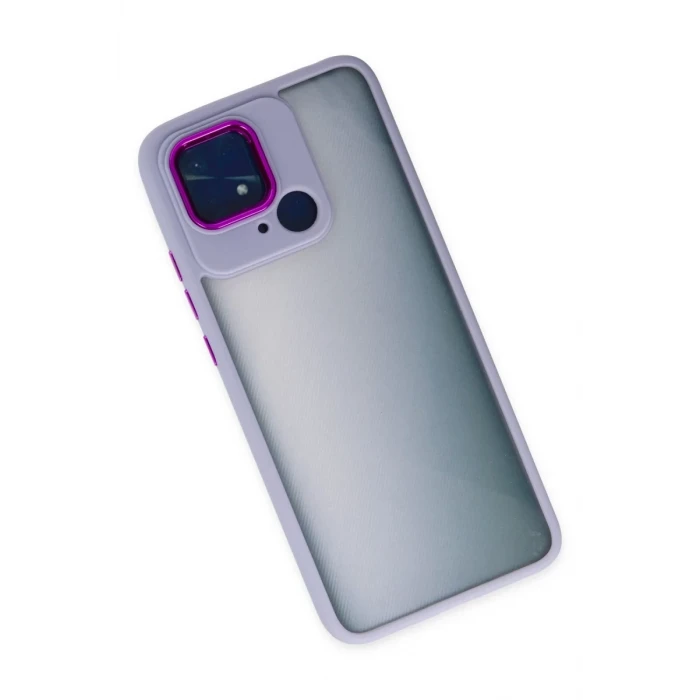 Newface Xiaomi Redmi 10C Kılıf Dora Kapak - Lila