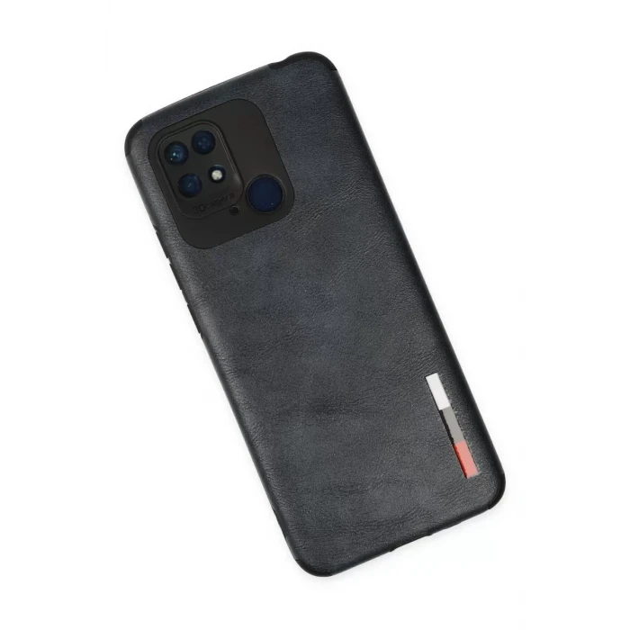 Newface Xiaomi Redmi 10C Kılıf Loop Deri Silikon - Lacivert