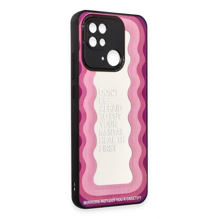 Newface Xiaomi Redmi 10C Kılıf Mirror Desenli Kapak - Mirror - 11