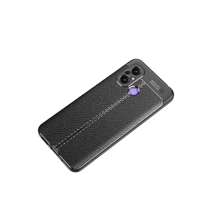 Newface Xiaomi Redmi 12C Kılıf Auto Focus Kapak - Siyah
