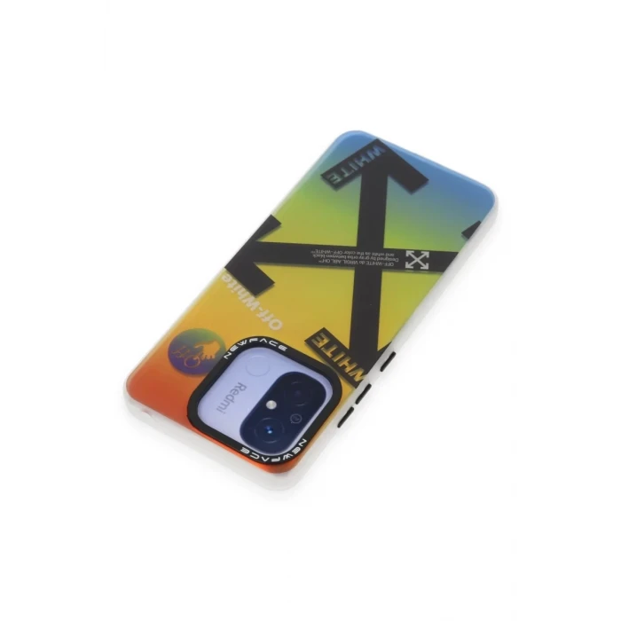Newface Xiaomi Redmi 12C Kılıf Estoril Desenli Kapak - Estoril - 5