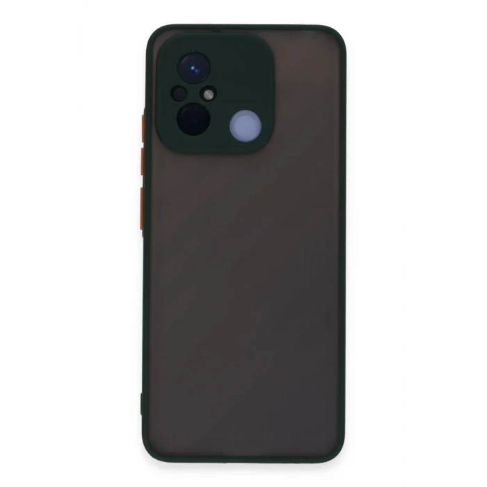 Newface Xiaomi Redmi 12C Kılıf Montreal Silikon Kapak - Yeşil